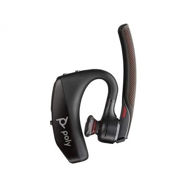 POLY Voyager 5200 Auricolare Wireless A clip Ufficio USB tipo A Bluetooth Nero (Poly Voyager 5200 - Cuffie con microfono - in-ear - Bluetooth - senza fili, cablato - USB-A tramite adattatore Bluetooth - nero - Certificato per i team Microsoft)hp01971...