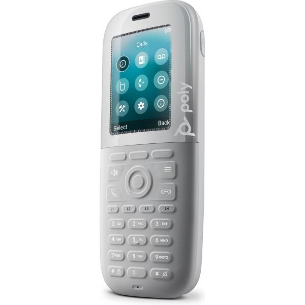 POLY Rove 40 DECT Telefono DECT Identificatore di chiamata Bianco (ROVE 40 DECT IP PHONE HANDSET - EU) - Versione Tedesca