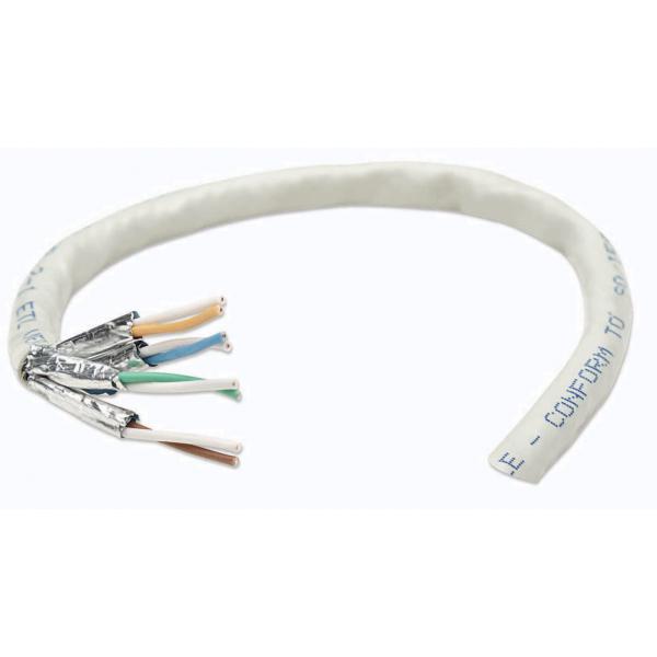 Intellinet Cat6, 305m cavo di rete Grigio S/FTP [S-STP] (NETWORK CABLE BULK CAT6 S/FTP- - 305M COPPER 23AWG SOLID GREY)