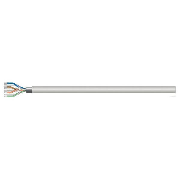 Intellinet Cat6, 305m cavo di rete Grigio S/FTP [S-STP] (NETWORK CABLE BULK CAT6 S/FTP- - 305M COPPER 23AWG SOLID GREY)