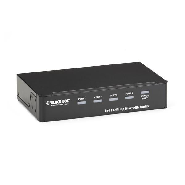 Black Box AVSP-HDMI1X4 ripartitore video HDMI 4x HDMI (1X4 HDMI SPLITTER W/ AUDIO [1Year warranty])