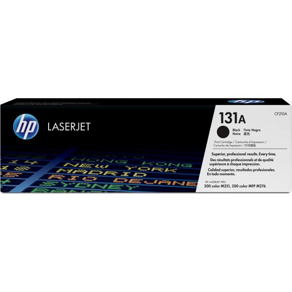 TRI Industries CF210A cartuccia toner 1 pz Compatibile Nero (HP 131A - Nero - originale - LaserJet - cartuccia toner [CF210A] - per LaserJet Pro 200 M251n, 200 M251nw, 200 M276nw, MFP M276n, MFP M276nw)hp0886111334957CF210A