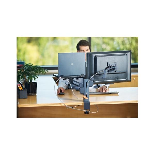 DELL MicroSaver Twin cavo di sicurezza Argento (KENSINGTON TWIN MICROSAVER MASTER KEY SOLUTION [25 TWIN LOCKS WITH KEYS + 2 MASTER KEYS])