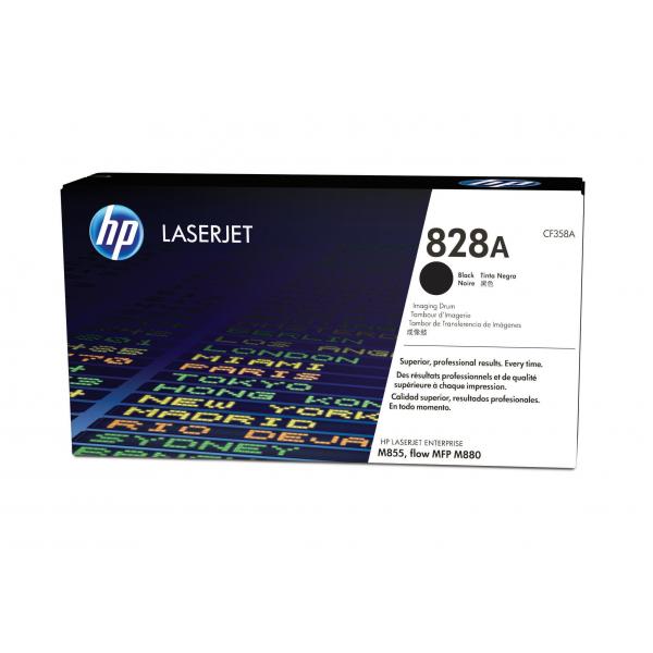 HP 828A 1 pz (HP 828A - Nero - originale - kit tamburo - per Color LaserJet Managed Flow MFP M880, LaserJet Enterprise Flow MFP M880)hp0887111323958CF358A