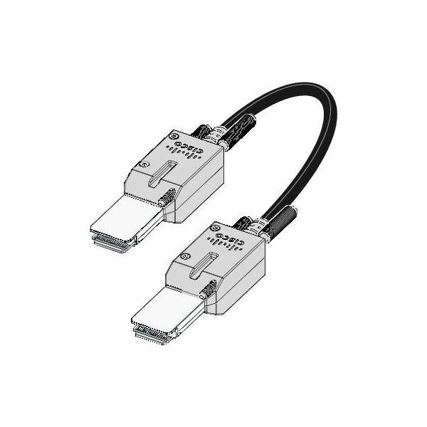 Cisco STACK-T2-50CM= cavo InfiniBand 0,5 m Nero (50CM TYPE 2 STACKING CABLE - SPARE)Cisco0882658602207STACK-T2-50CM=