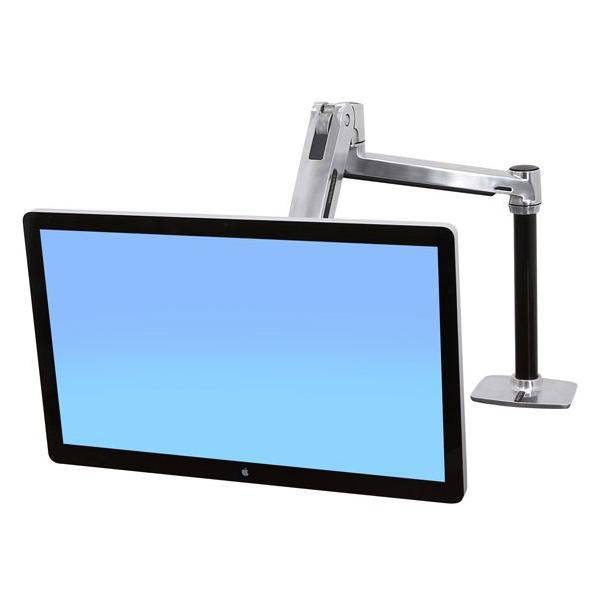 LX HD SIT-STAND DESK MOUNT LCD ARM POLISHED