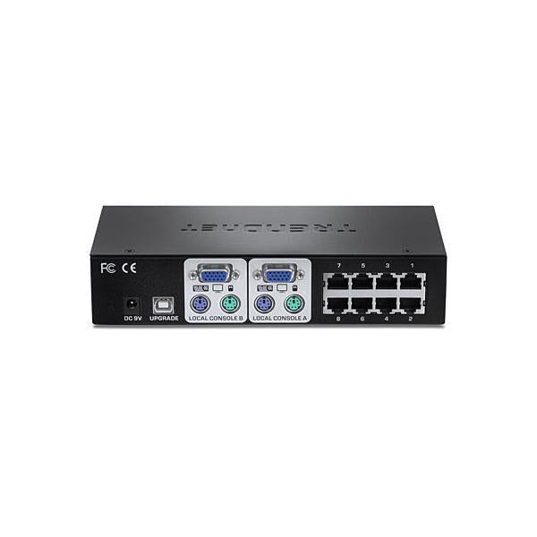 8-PORT CAT5 KVM SWITCH IN