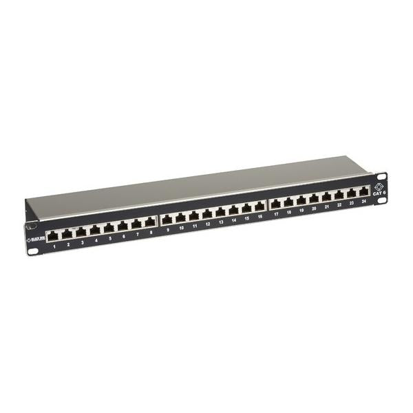 Black Box JPS60A-24 pezzo di pannello (CAT6 SHIELDED PATCH PANEL 24 PORT [1Year warranty])