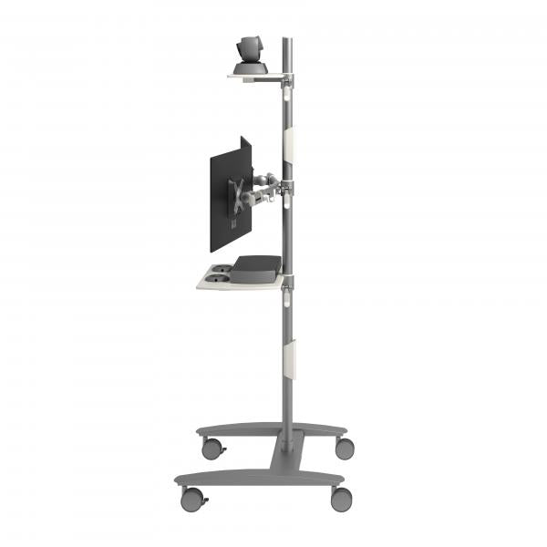 Dataflex Viewmate postazione di lavoro - pavimento 722 (Dataflex Viewmate workstation - floor 722 - silver [5Years warranty])