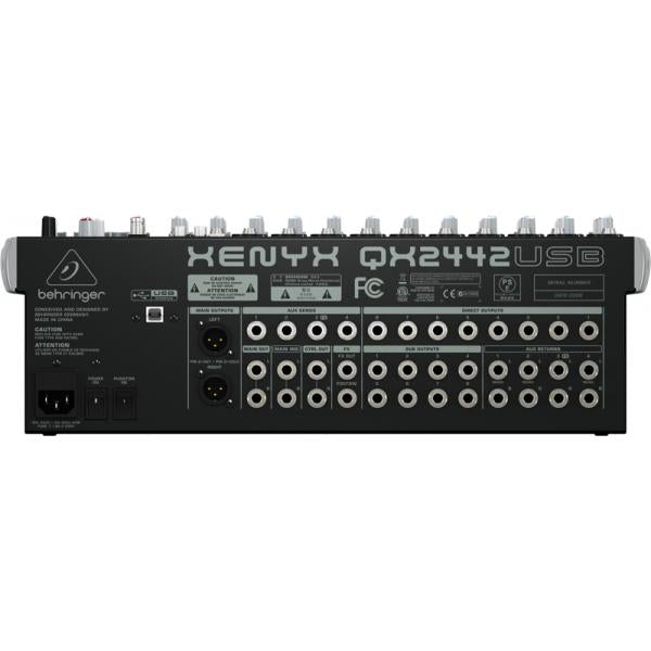 Behringer QX2442USB mixer audio 24 canali