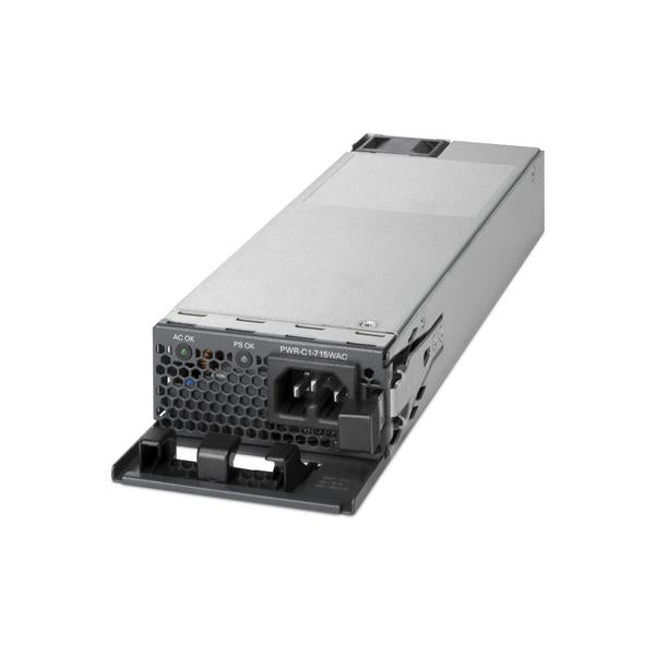 Cisco PWR-C1-715WAC, Refurbished componente switch Alimentazione elettrica (Cisco - Alimentatore - hot-plug / ridondante [modulo plug-in] - 100-240 V c.a. V - 715 Watt - rinnovato - per Catalyst 3850-24, 3850-32, 3850-48, 9300, ONE Catalyst 3850-24, ...