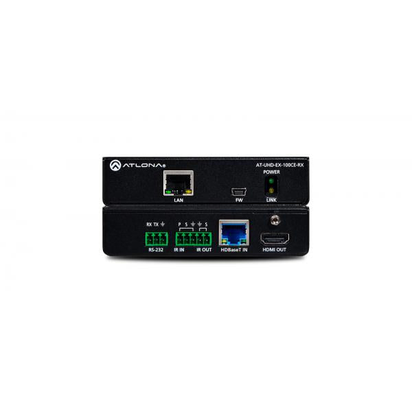 Atlona UHD-EX-100CE-RX Ricevitore AV Nero (AT-UHD-EX-100CE-RX - Atlona UHD HDMI Receiver 100m)
