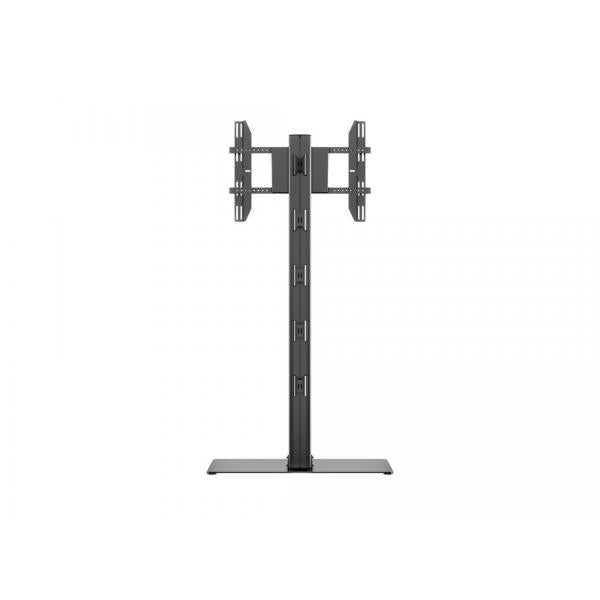 ITB MB2425 supporto da tavolo per Tv a schermo piatto 160 cm [63] Nero Pavimento (STAND VESA 600X400 - H 180 BLACK)