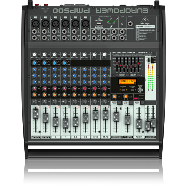 Behringer PMP500 12channels 20 - 20000Hz mixer audio