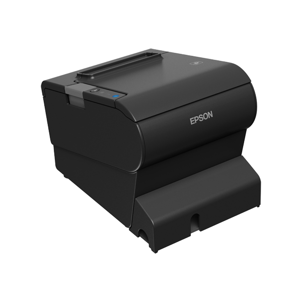 Epson TM-T88VI [551A0] 180 x 180 DPI Con cavo e senza cavo Termico Stampante POS (TM-T88VI 551A0 USB ENET BT - PS BLACK UK)