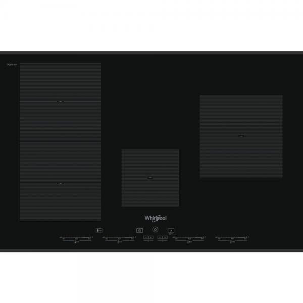 Whirpool SMC774FBTIXL Piano cottura induzione 77 cm