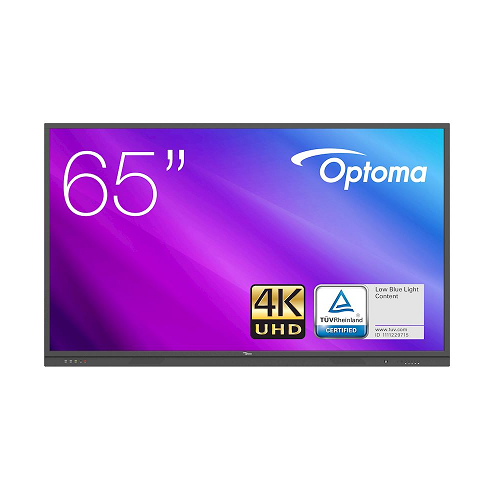 OPTOMA DISPLAY TOUCH INTERATTIVO 65" IPS 16:9 8MS 370 CDM, 4K UHD, SERIE 3, 20 TOCCHI, LAN