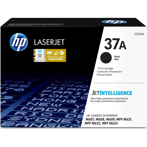 TRI Industries CF237A cartuccia toner 1 pz Compatibile Nero (HP 37A - Nero - originale - LaserJet - cartuccia toner [CF237A] - per LaserJet Enterprise M607, M608, M609, MFP M633, LaserJet Enterprise Flow MFP M633)