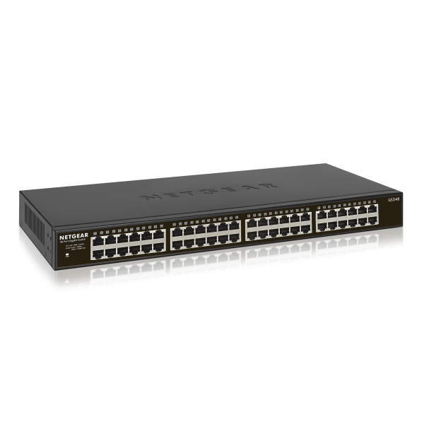 48-PORT GB UNMANAGED SWITCH FANLESS