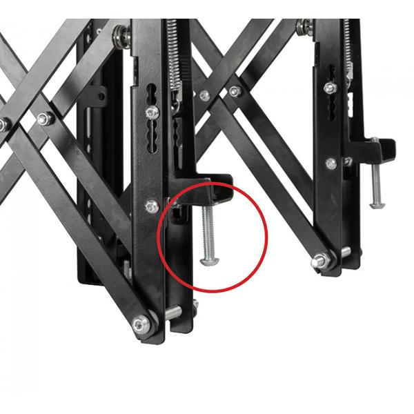 B-Tech BT8390-VESA400MAP (Flat Screen Interface Arms - System X Universal Pop-Out - Interface Arms With Micro-Adjustment - VESA 400, Interface adaptor arms, Black, - Warranty: 60M)