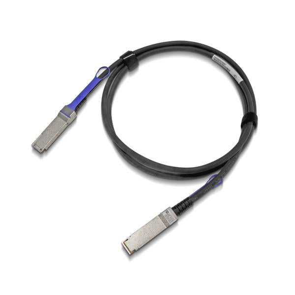 Mellanox Technologies MCP1600-C005E26L cavo a fibre ottiche 5 m QSFP28 Nero (Mellanox Passive Copper cable, ETH 100GbE, 100Gb/s, QSFP28, 5m, Black, 26AWG, CA-L)