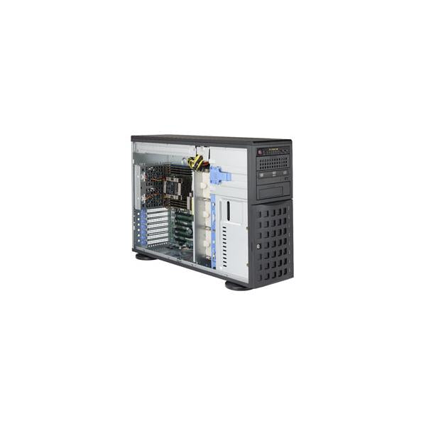 Supermicro SuperServer 7049P-TR Intel C621 LGA 3647 [Socket P] Armadio [4U] Nero (4U BARE 2X3647 C622 8X3.5HS M.2 - 1280WR SATA3 2XGBE 6PCIE)