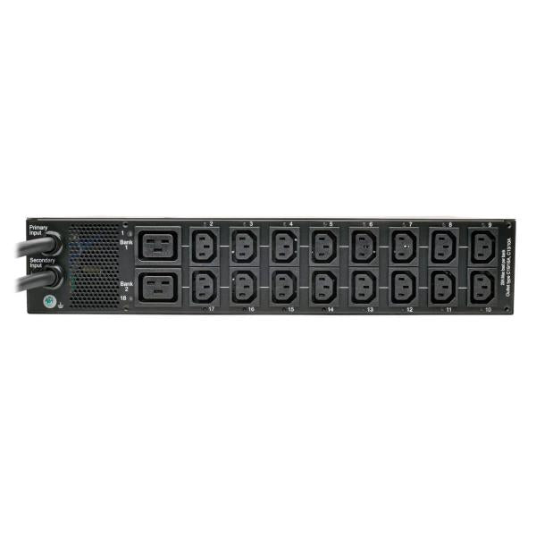 Tripp Lite PDUMH32HVATNET unit di distribuzione dell'energia [PDU] 18 presa[e] AC 2U Nero (ATS/SWITCHED PDU 7.4KW 32A 230V - )