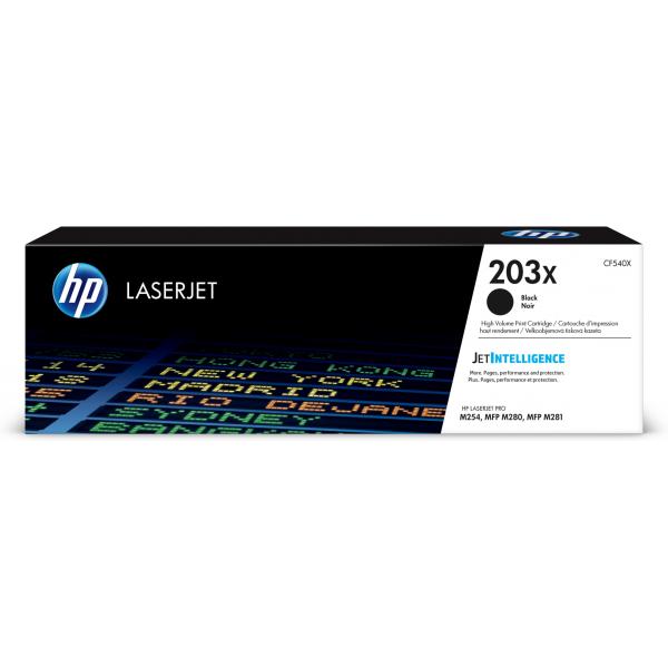 PrintAbout CF540X cartuccia toner Compatibile Nero (HP 203X - Alta resa - nero - originale - LaserJet - cartuccia toner [CF540X] - per Color LaserJet Pro M254dw, M254nw, MFP M280nw, MFP M281cdw, MFP M281fdn, MFP M281fdw)hp0190781107125CF540X