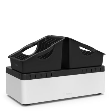 Belkin B2B160VF organizzatore per stazioni di carica Da tavolo e a parete Nero, Bianco (MULTI-CHARGING STATION - INCL 10-PORT USB CHARG STR SPACE)