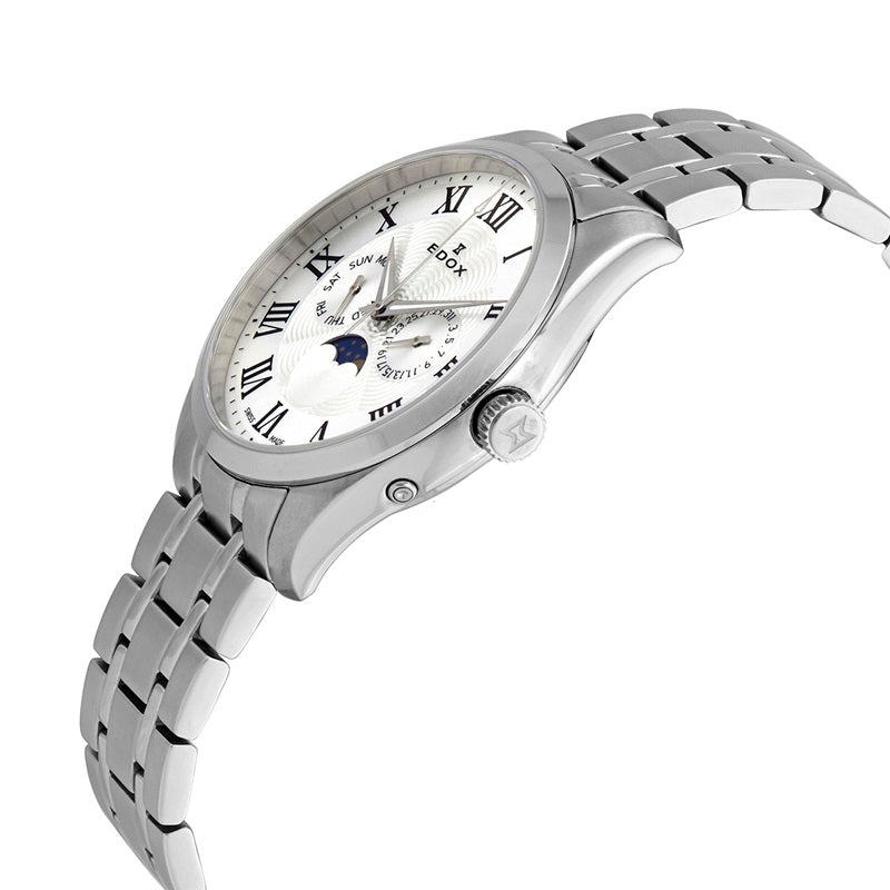 EDOX Mod. LES BEMONTS Moonphase Day Date