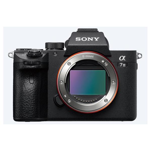 Sony  7 III Corpo MILC 24,2 MP CMOS 6000 x 4000 Pixel Nero (Sony Alpha 7 III Full-Frame Mirrorless Camera [ Fast 0.02s AF 5-axis in-body optical image stabilisation 4K HLG Large Battery Capac)