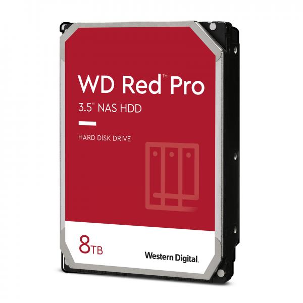 8TB RED PRO 256MB CMR 3.5IN SATA 6GB/S 7200RPM