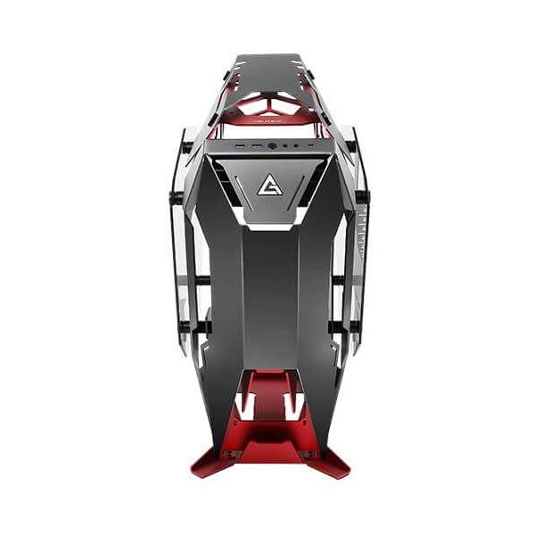 Antec Torque computer case Midi Tower Nero, Rosso (Antec Torque Open Frame Gaming Case w/ Tempered Glass Windows E-ATX No PSU Aluminium Frame USB 3.1-C)