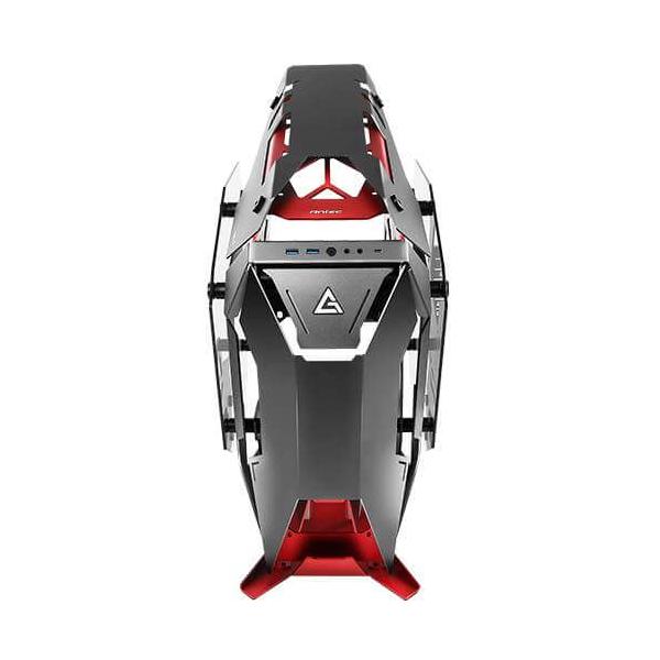 Antec Torque computer case Midi Tower Nero, Rosso (Antec Torque Open Frame Gaming Case w/ Tempered Glass Windows E-ATX No PSU Aluminium Frame USB 3.1-C)