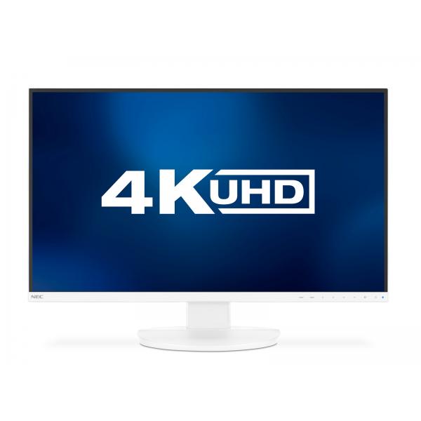NEC MultiSync EA271U 68,6 cm [27] 3840 x 2160 Pixel 4K Ultra HD LED Bianco (EA271U-WH 27IN IPS - 3840X2160 HDMI DP USB-C)