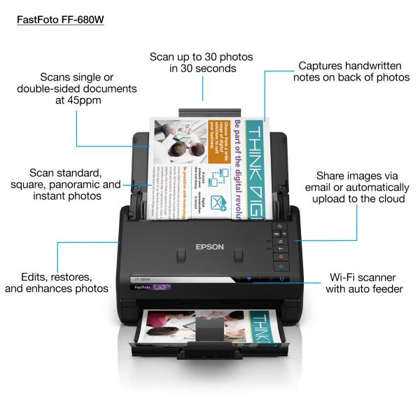 Epson FastFoto FF-680W (FASTFOTO FF-680W - IN)