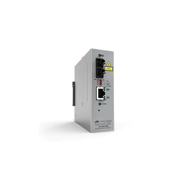 Allied Telesis AT-IMC200T/SC-980 convertitore multimediale di rete 100 Mbit/s 1310 nm Grigio (TAA 10/100TX TO 100FX/SC - FAST ETHERNET MEDIA CONVERTER)
