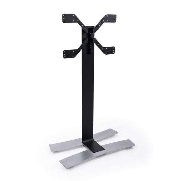 ITB ER039070 Supporto TV a parete 190,5 cm [75] Nero, Metallico (STAND VESA 600X400 H 1600 - BLACK)