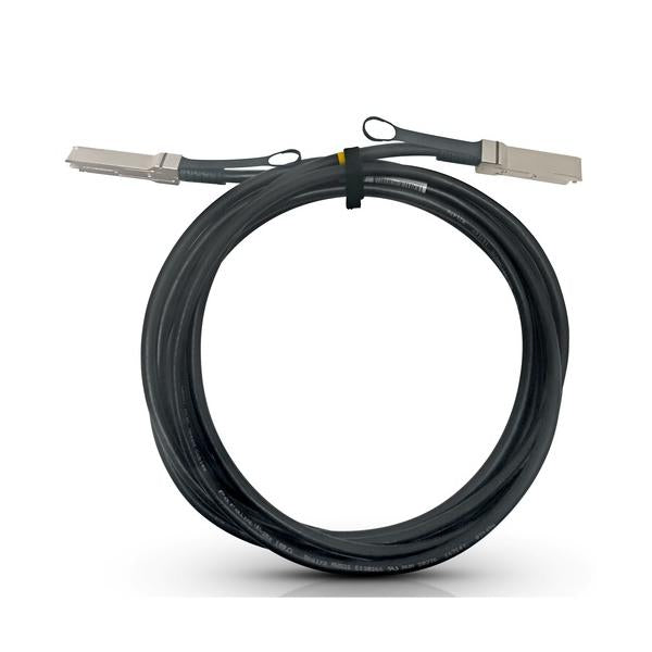 Nvidia MCP1650-H002E26 cavo InfiniBand 2 m QSFP56 Nero (NVIDIA - Direct attach cable - QSFP56 [M] to QSFP56 [M] - 2 m - halogen-free)