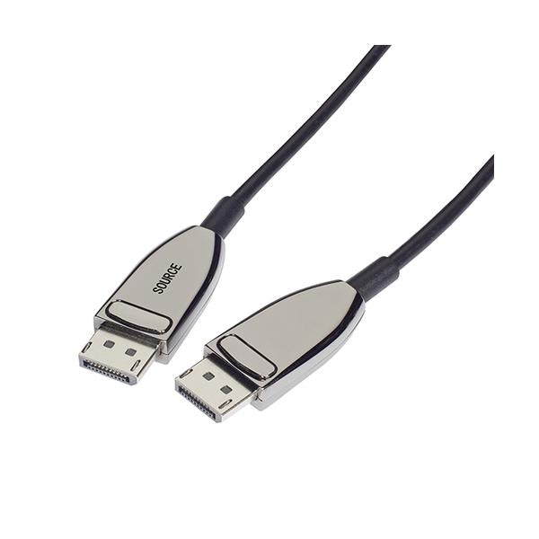 Black Box AOC-HL-DP4-15M cavo DisplayPort Nero (DISPLAYPORT 1.4 ACTIVE OPTICAL CABLE; 15M [1Year warranty])
