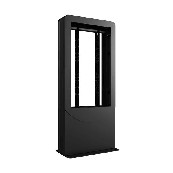 Peerless KIPC2540B-EUK Supporto per display espositivi 101,6 cm [40] Nero (KIPC2540B-EUK - 40in B2B Curved Kiosk Portrait BLK)