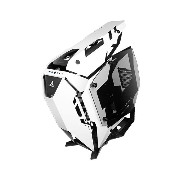 Antec TORQUE Midi Tower Nero, Bianco (Antec Torque Open Frame Gaming Case w/ Tempered Glass Windows E-ATX No PSU Aluminium Frame USB 3.1-C White)