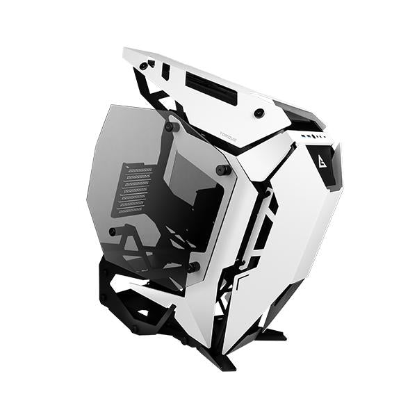 Antec TORQUE Midi Tower Nero, Bianco (Antec Torque Open Frame Gaming Case w/ Tempered Glass Windows E-ATX No PSU Aluminium Frame USB 3.1-C White)
