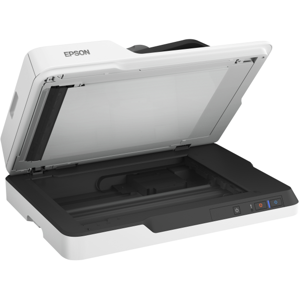 Epson WorkForce DS-1630 Scanner piano e ADF 1200 x 1200 DPI A4 Nero, Bianco (Epson WorkForce DS-1630 - Document scanner - Duplex - A4/Legal - 1200 dpi x 1200 dpi - up to 25 ppm [mono] / up to 25 ppm [colour] - ADF [50 sheets] - up to 1500 scans per d...