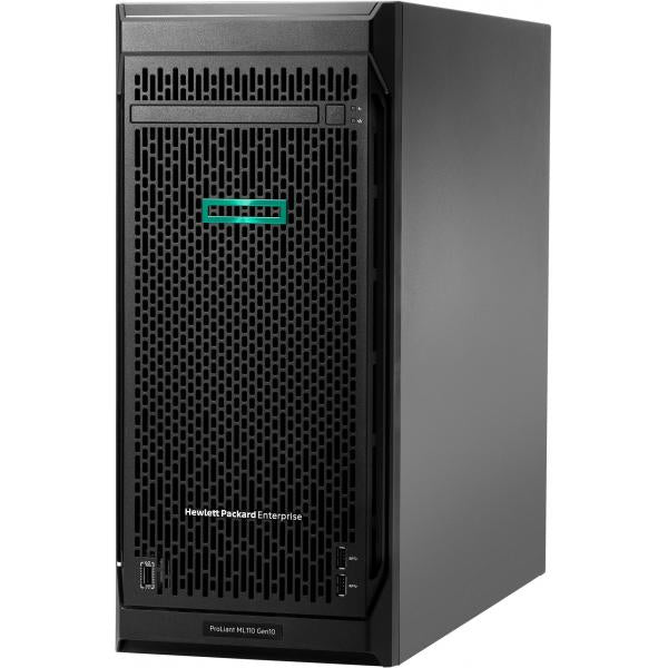 HPE ProLiant ML110 Gen10 server Tower [4.5U] Intel Xeon Silver 4208 2,1 GHz 16 GB DDR4-SDRAM 550 W (ML110 GEN10 4208 1P 16G 4 STOCK - IN)Hpe0190017342566P10812-421