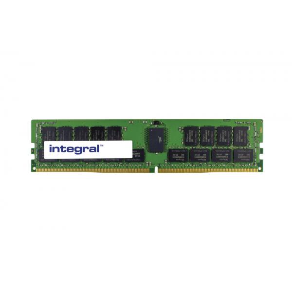 Integral 64GB Server RAM Module DDR4 2400MHZ REGISTERED ECC QUAD RANK X4 DIMM EQV. TO T9V42AA FOR HP/COMPAQ memoria 1 x 64 GB Data Integrity Check [verifica integrit dati] (64GB SERVER RAM MODULE DDR4 2400MHZ PC4-19200 LOAD REDUCED ECC RANK4 1.2V 2GX...