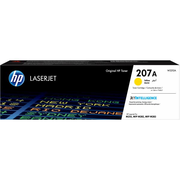 HP Cartuccia toner giallo originale LaserJet 207A (HP 207A - Giallo - originale - LaserJet - cartuccia toner [W2212A] - per Color LaserJet Pro M255dw, M255nw, MFP M282nw, MFP M283fdn, MFP M283fdw)hp0193905265152W2212A