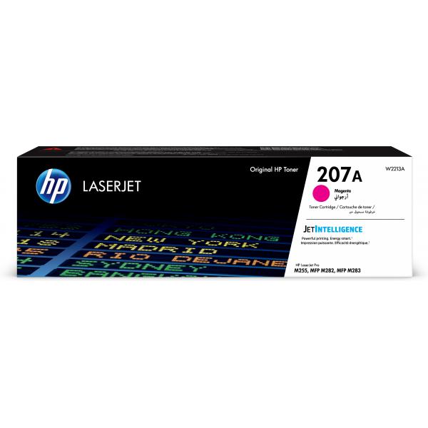 HP Cartuccia toner magenta originale LaserJet 207A (HP 207A - Magenta - originale - LaserJet - cartuccia toner [W2213A] - per Color LaserJet Pro M255dw, M255nw, MFP M282nw, MFP M283fdn, MFP M283fdw)hp0193905265169W2213A