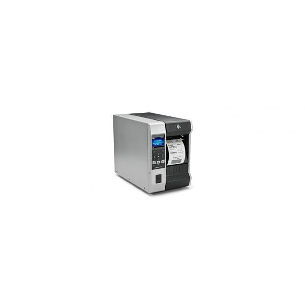 Zebra ZT610 stampante per etichette [CD] Trasferimento termico 203 x 203 DPI 356 mm/s Con cavo e senza cavo Collegamento ethernet LAN Bluetooth (ZT610 TT 4IN 203DPI EU/UK SER - USB LAN BT REWIND COLOR TOUCH)