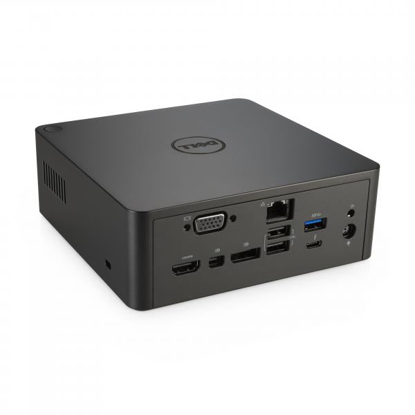 DELL TB16 Cablato Thunderbolt 3 Nero (Thunderbolt Dock 240W - TB16, Wired, Thunderbolt 3, - 3.5 mm, USB Type-A, 10,100,1000 Mbit/s, Black - Warranty: 12M)Dell5704174092193452-BCOU